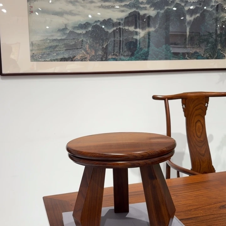 榆木小凳子，北方榆木