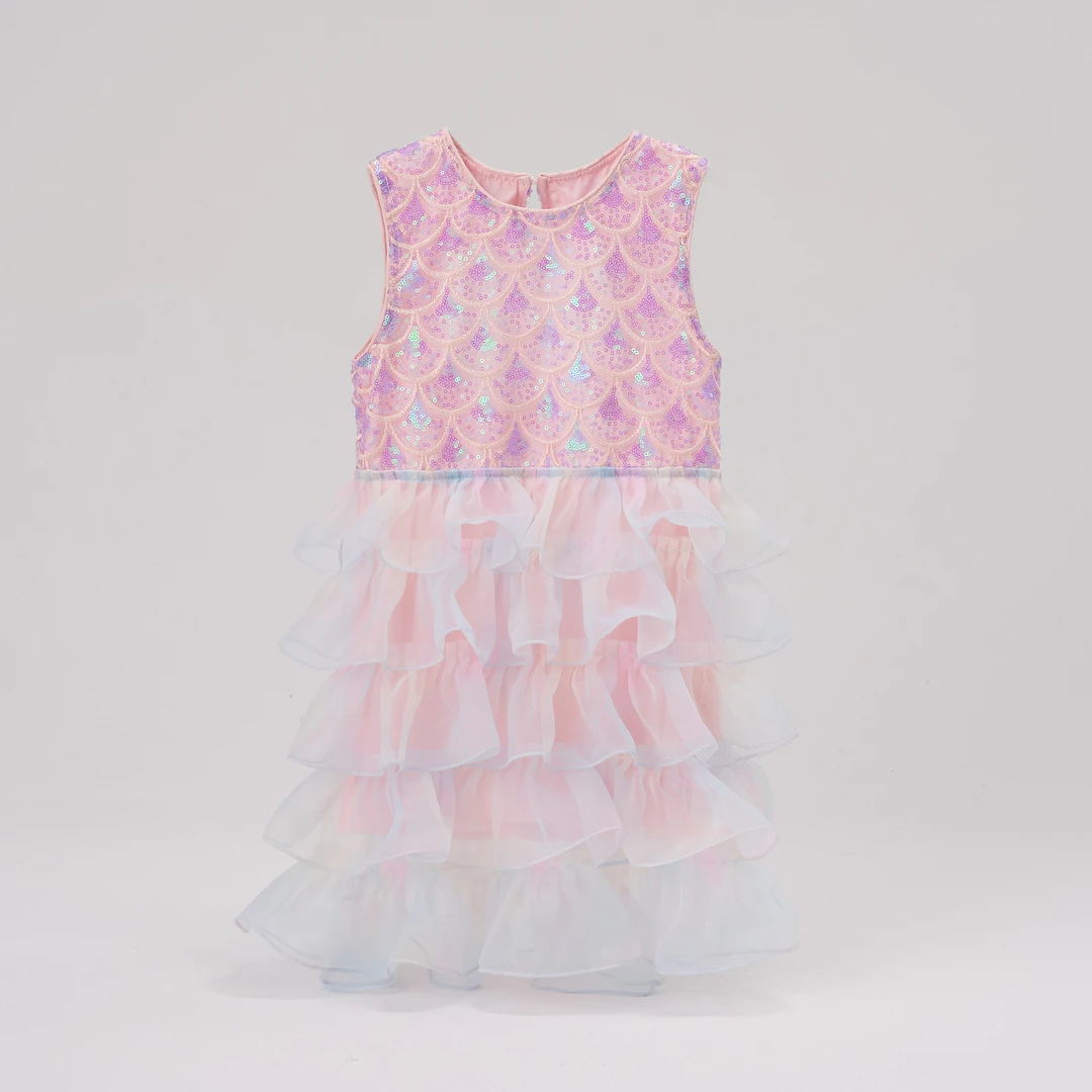 6227童装女童连衣裙夏2025新款儿童公主裙25010097