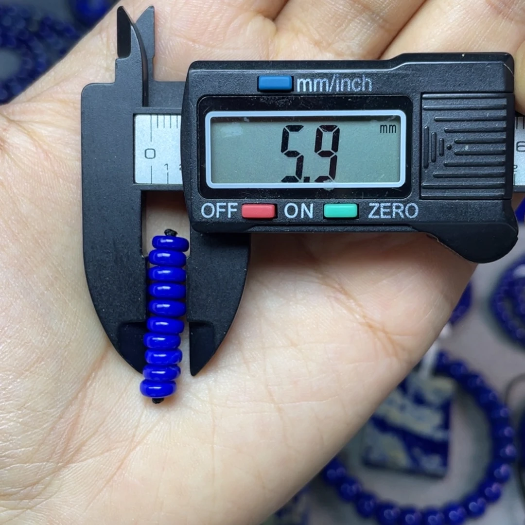 未镶嵌青金石5mm隔片配饰