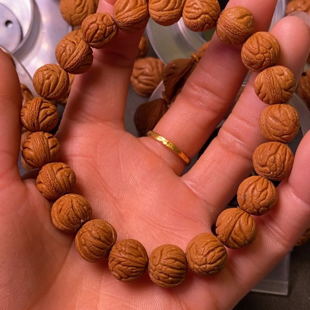 吊坠桃核陕西秦岭山桃核