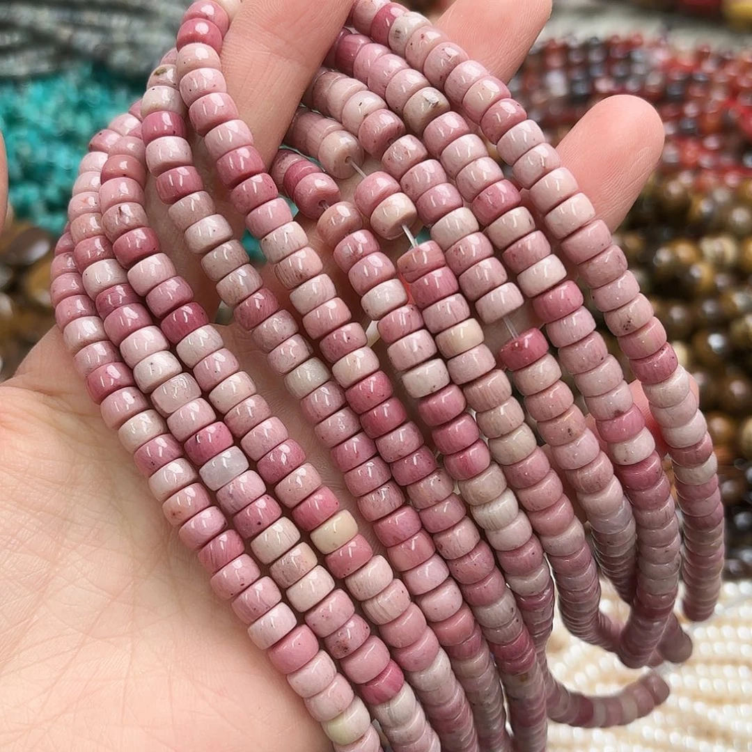 玛瑙/玉髓未镶嵌珠宝半成品卡7红木纹直切一条