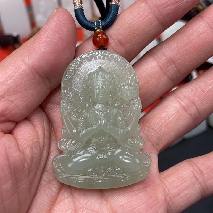 颈饰未镶嵌和田玉