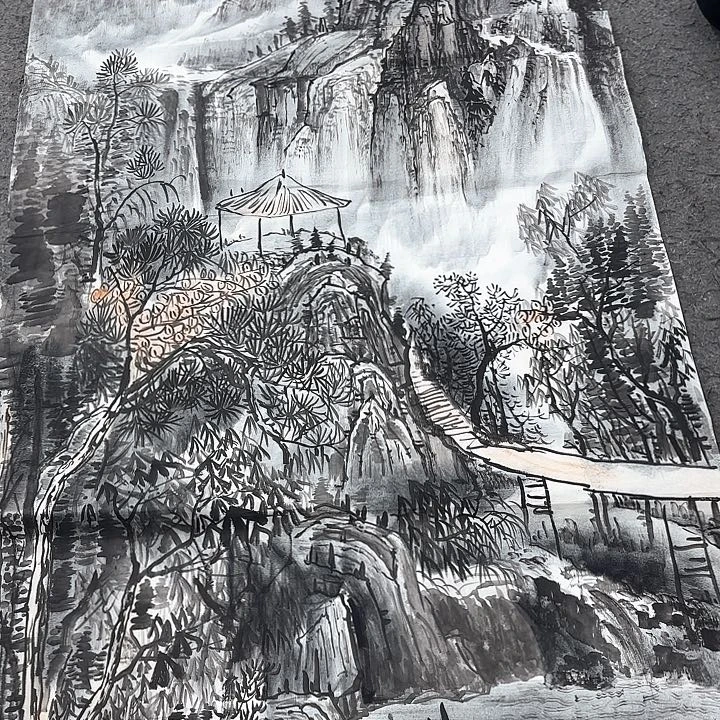 国画无毛和被绒毛或被