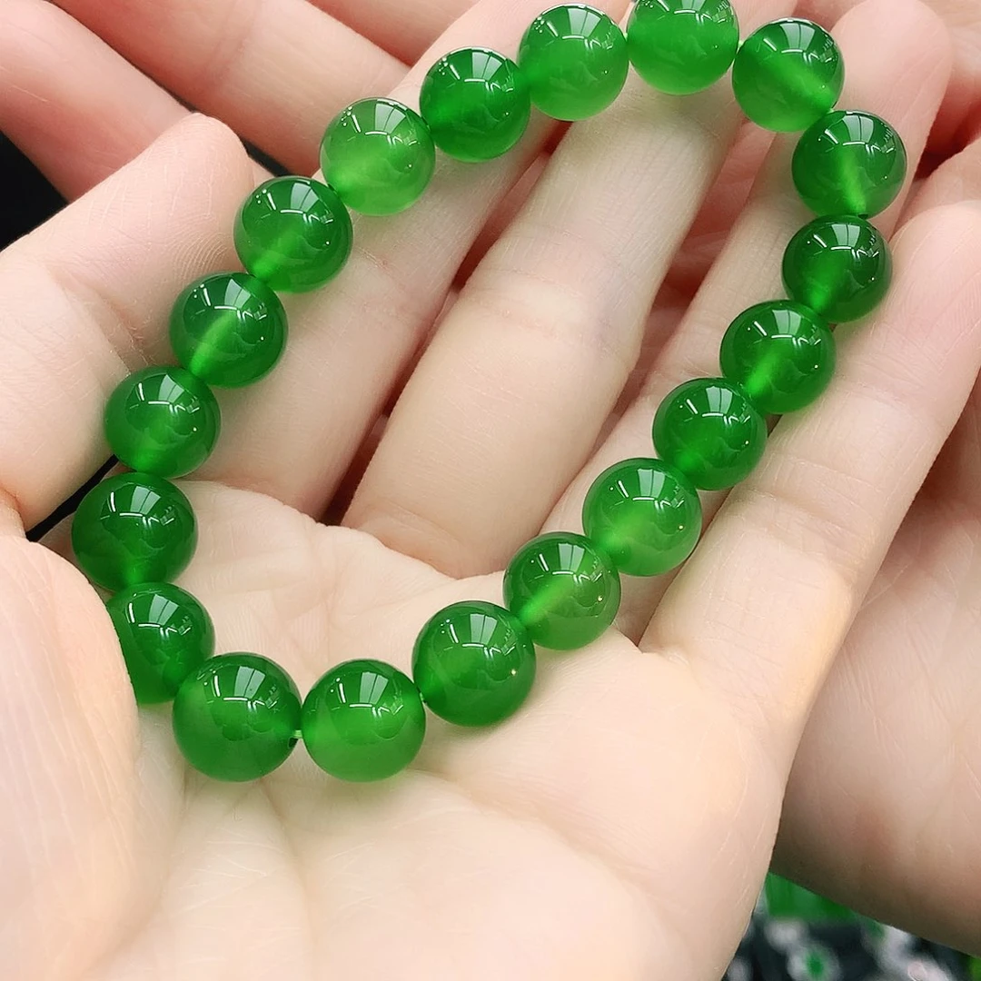 未镶嵌手链10mm玛瑙/玉髓