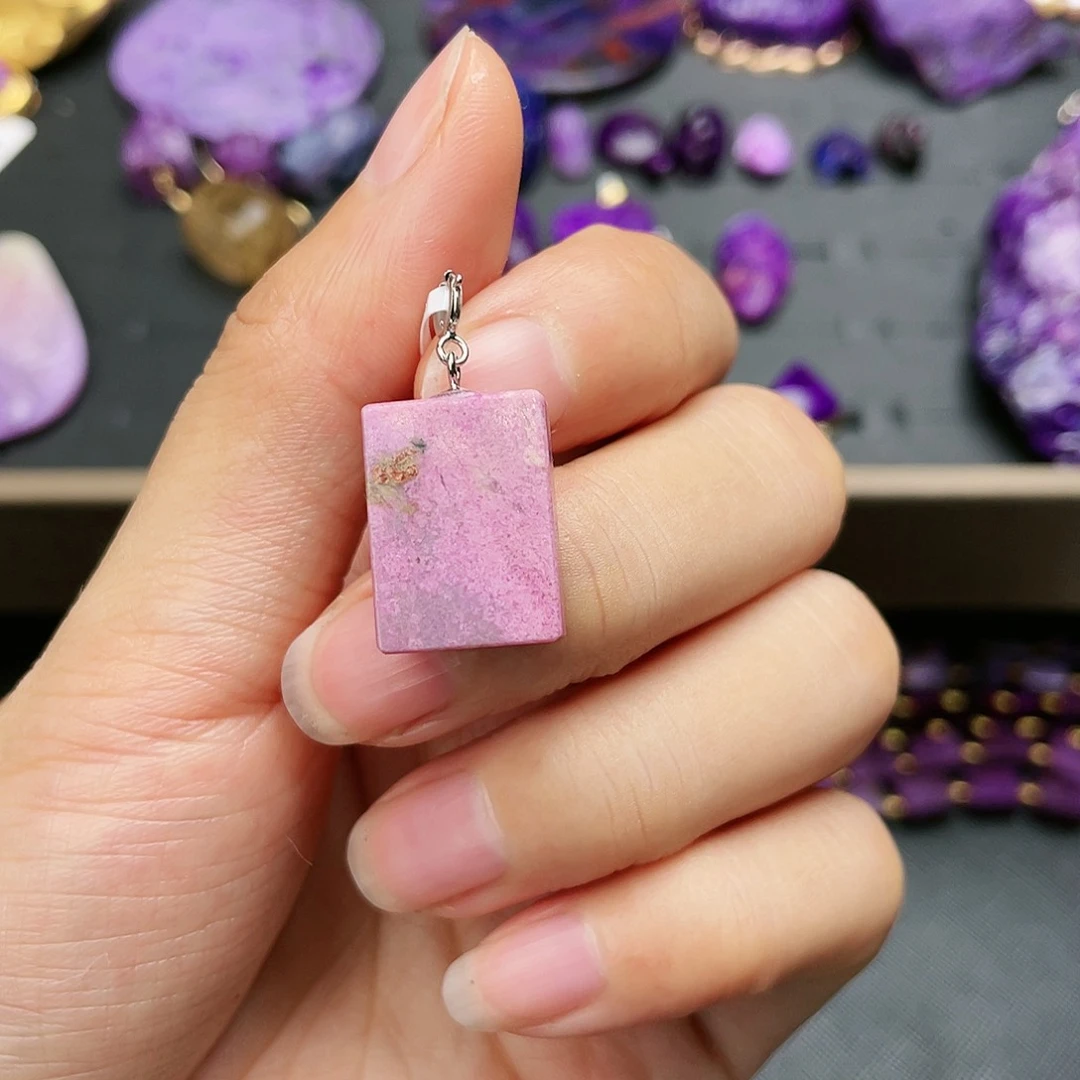 苏纪石（舒俱来）吊坠银S925镶嵌