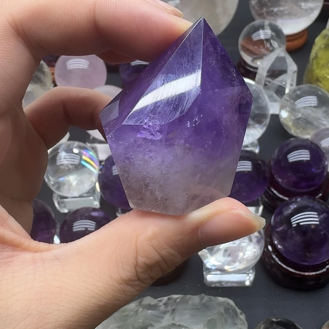 未镶嵌珠宝半成品紫晶