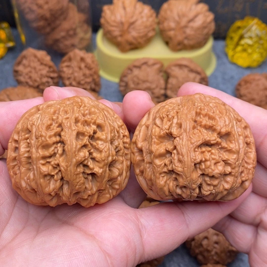 文玩核桃把件48全品绝配粗筋