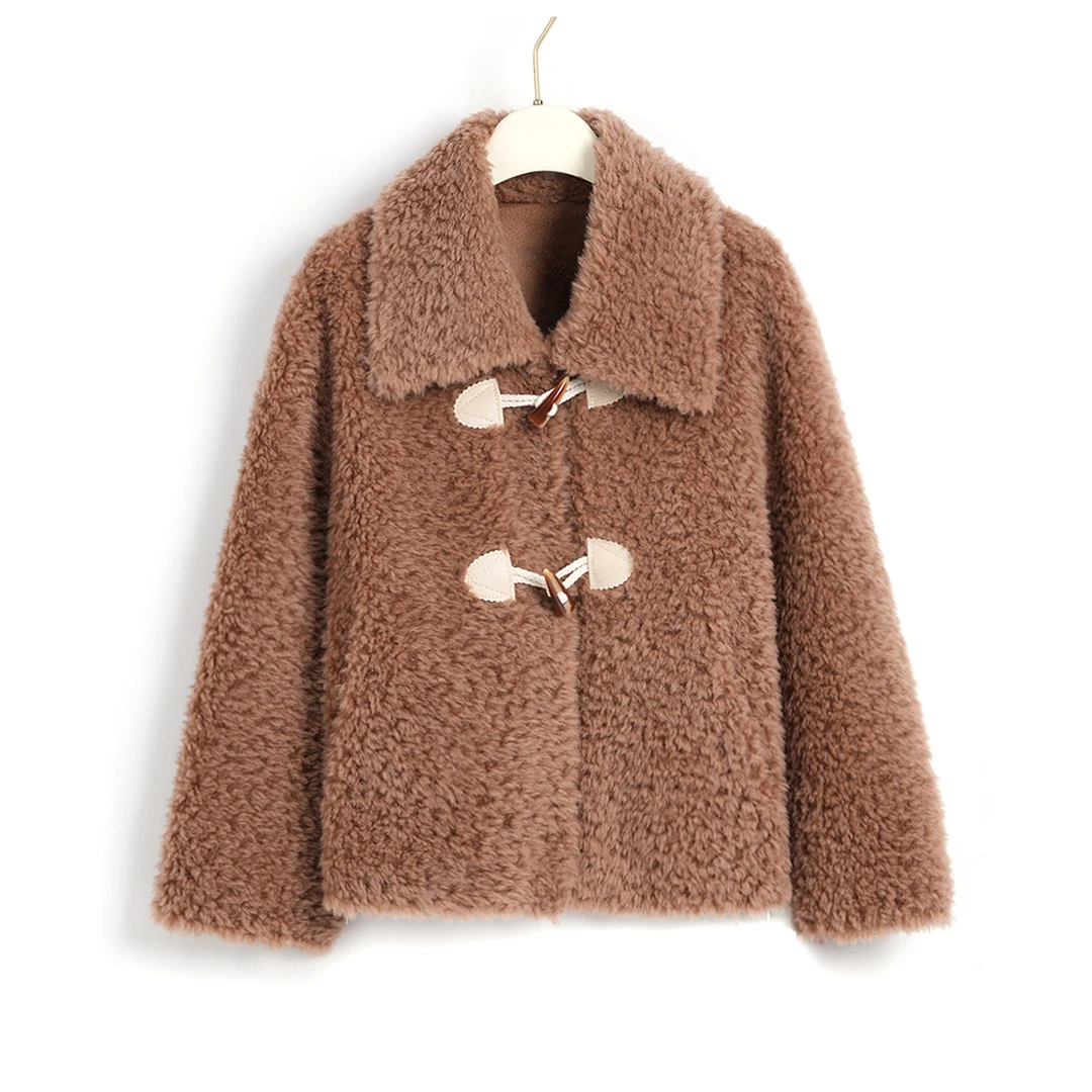 【邱莹莹专享】MINGSIKA/名斯卡 新款短外套#4AM352-4004