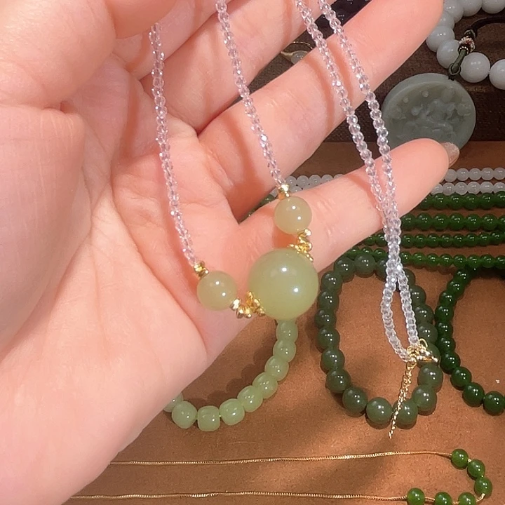 颈饰未镶嵌和田玉