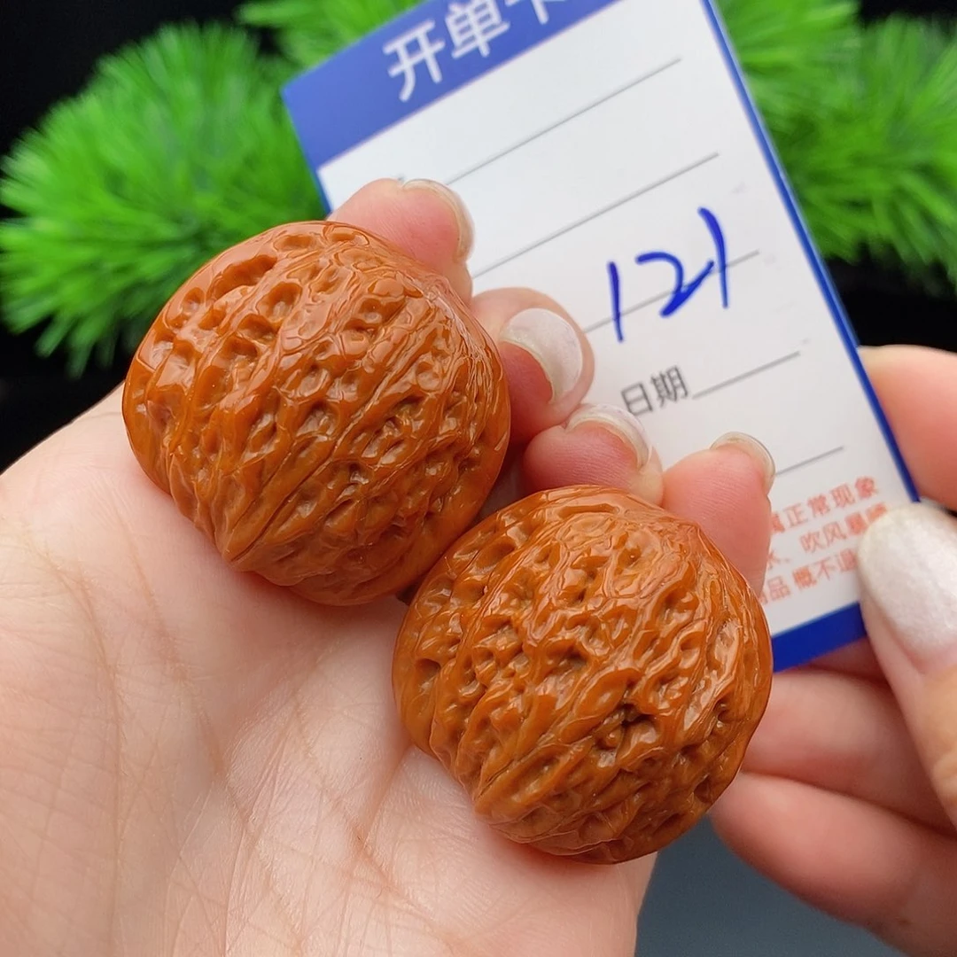 文玩核桃把件33铁锤121