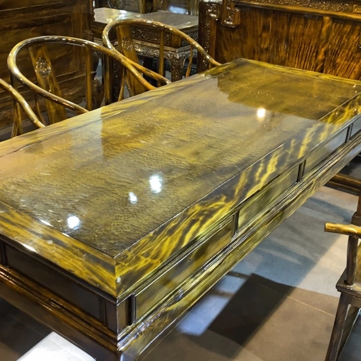 楠木198干泡茶桌八件套