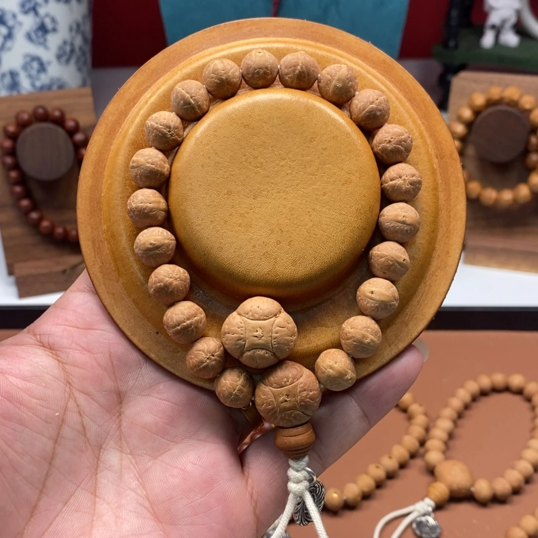 金***泥手串凤眼菩提11.7-11.99mm