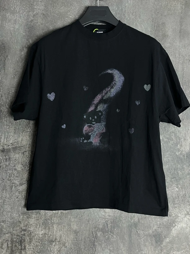 全新未使用 maje XS码*1/we11done爱心小熊短袖/03571