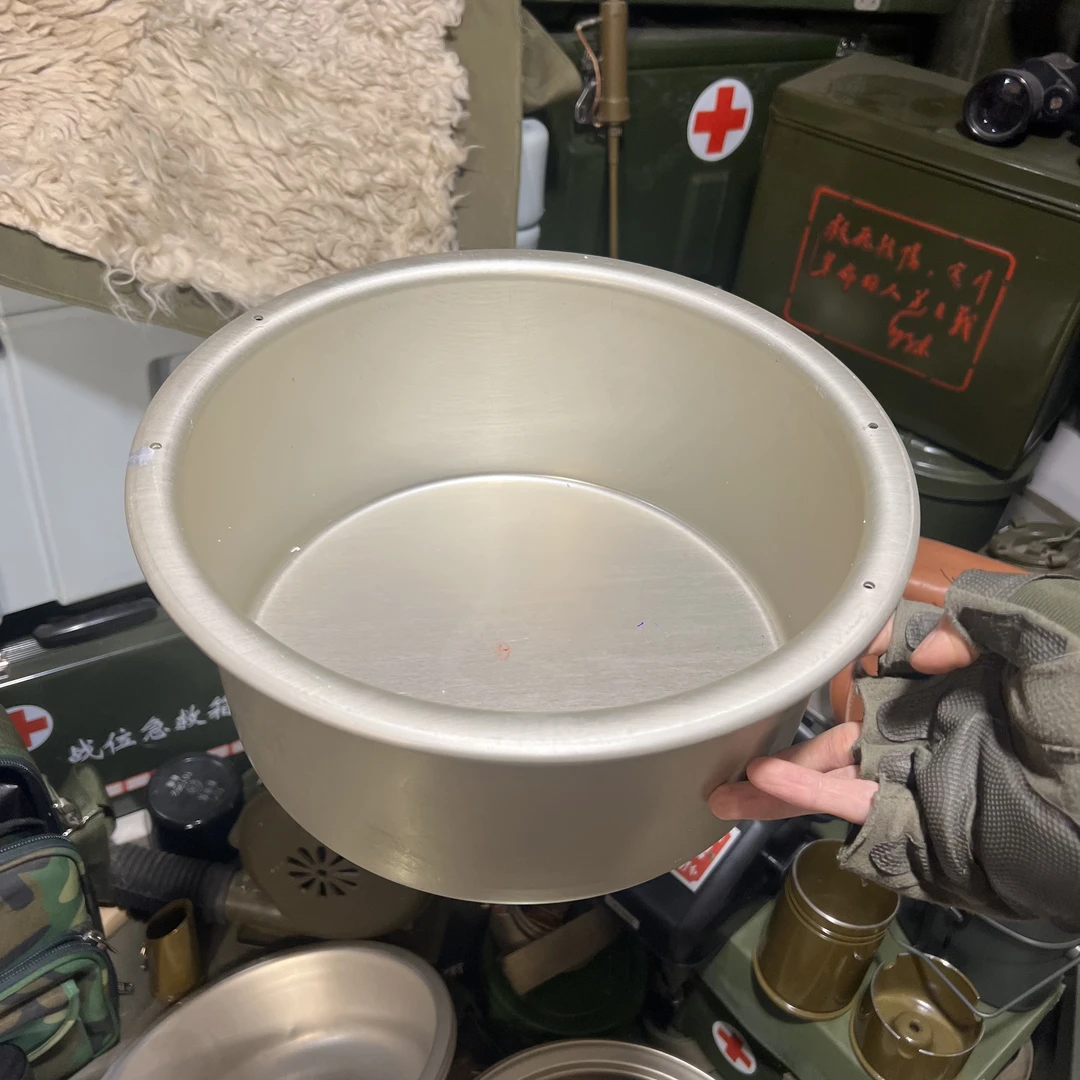 正品32厘米吊锅行军锅铝锅无盖全新库存