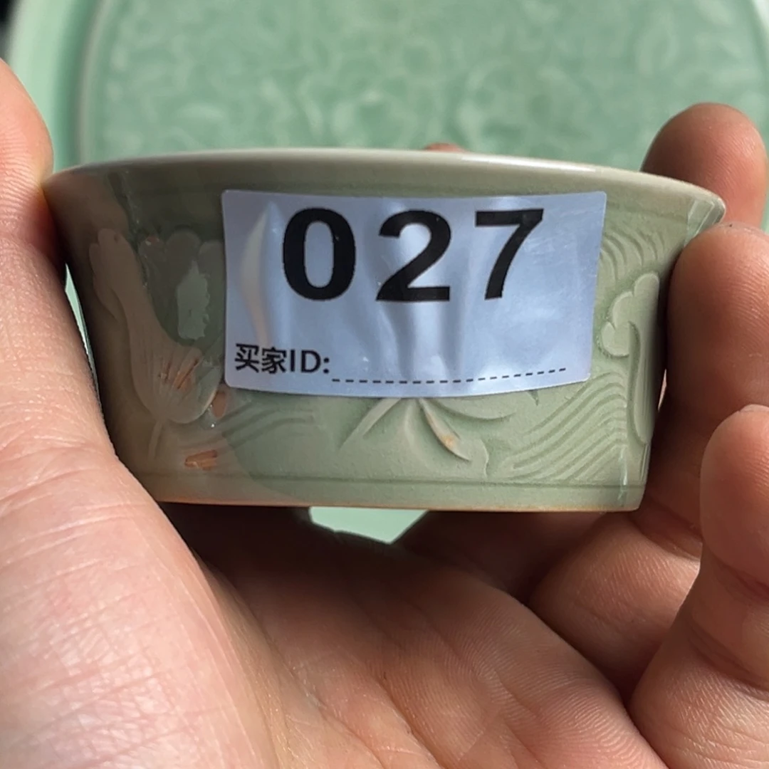 瓷手工马蹄杯 027 号缺釉