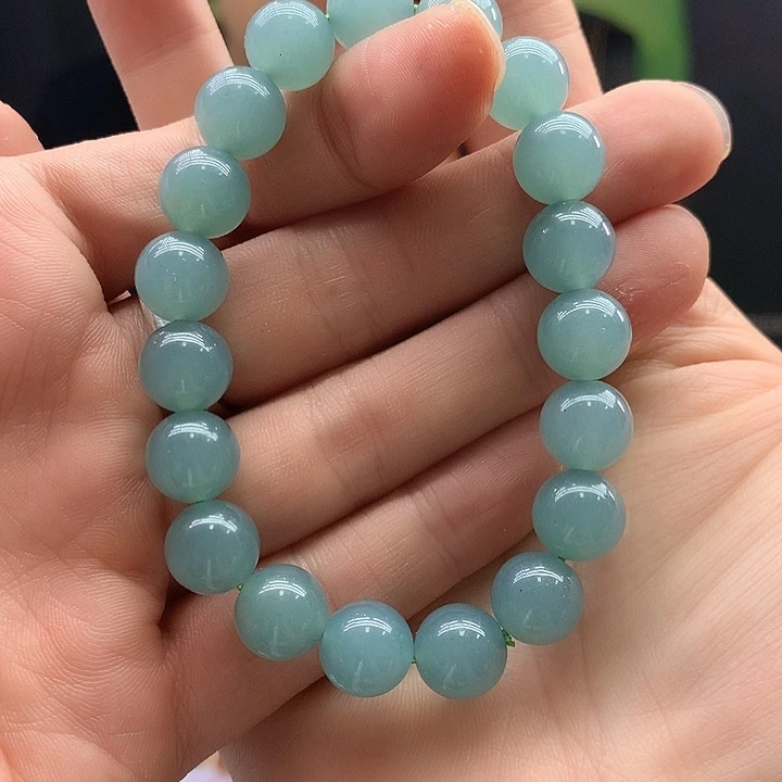 翡翠银S925镶嵌颈饰