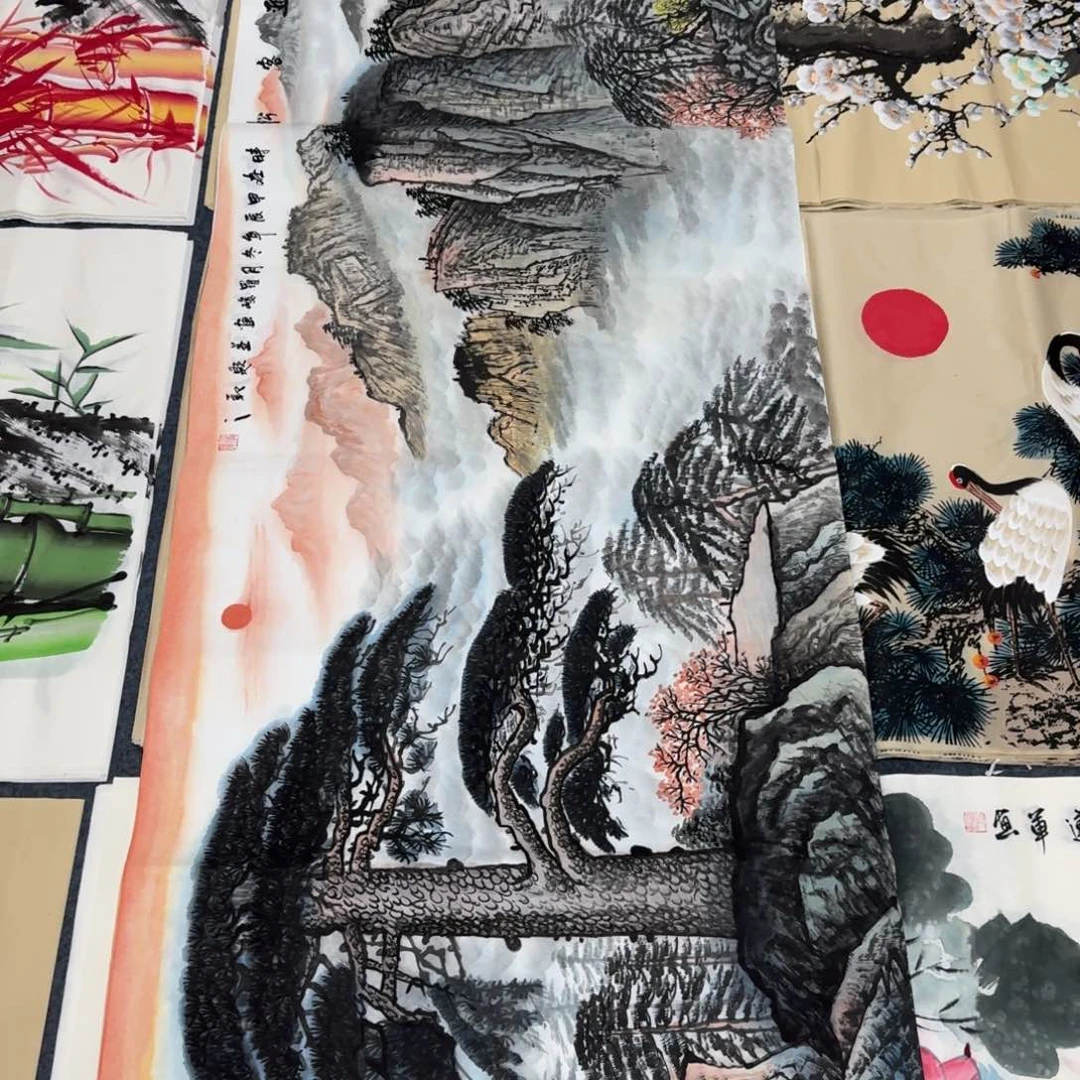 国画晓彤美术馆直播间