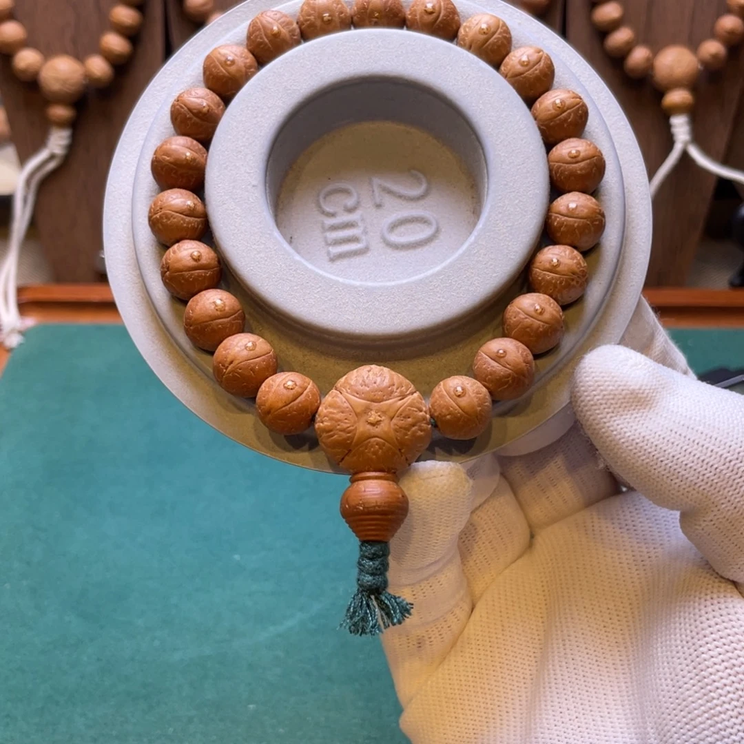 凤眼菩提手串11,1mm到11.3mm精挑红皮