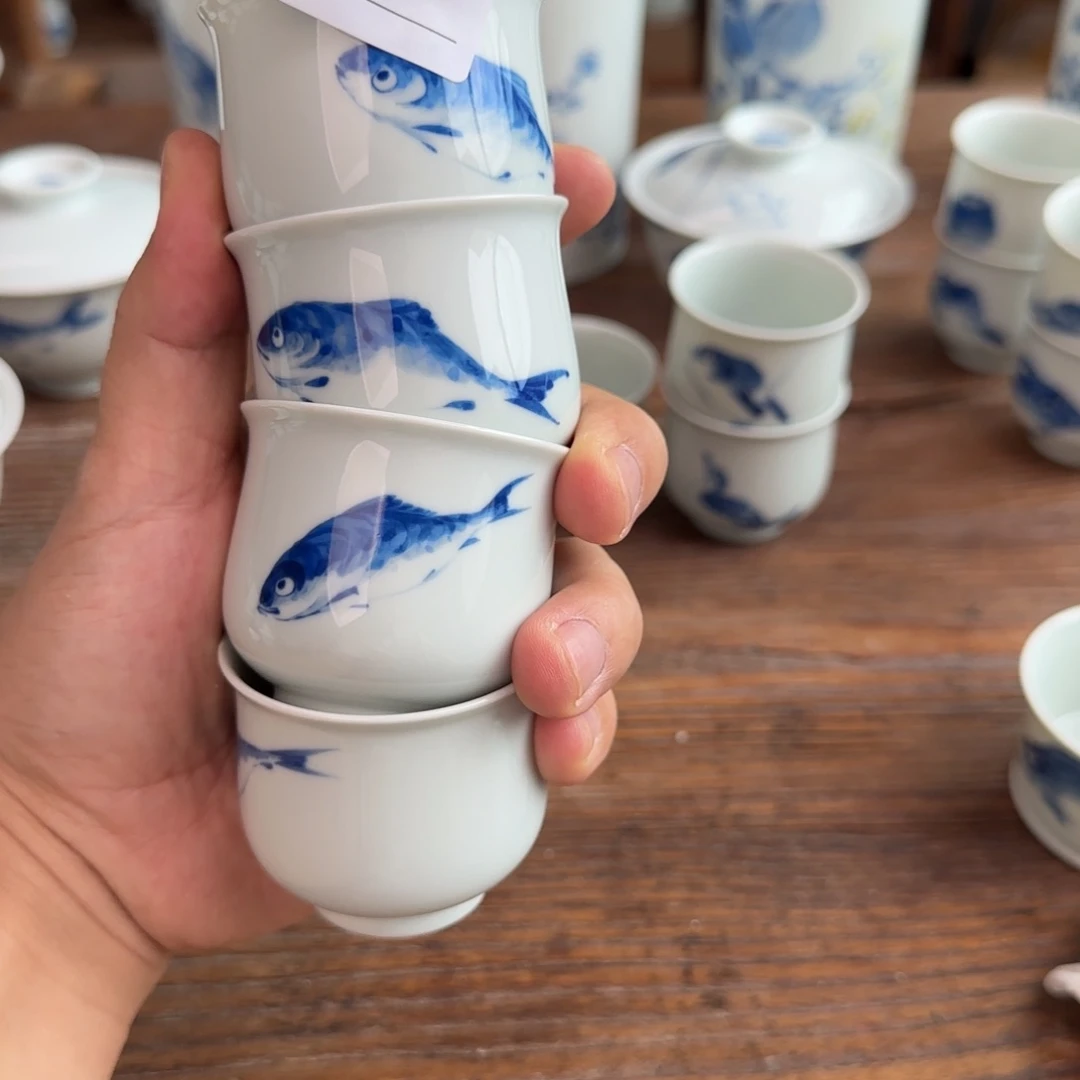 龍***晶一泓手作488四个客杯