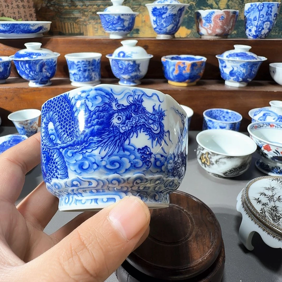 翀***9泥塑主人杯手工手绘