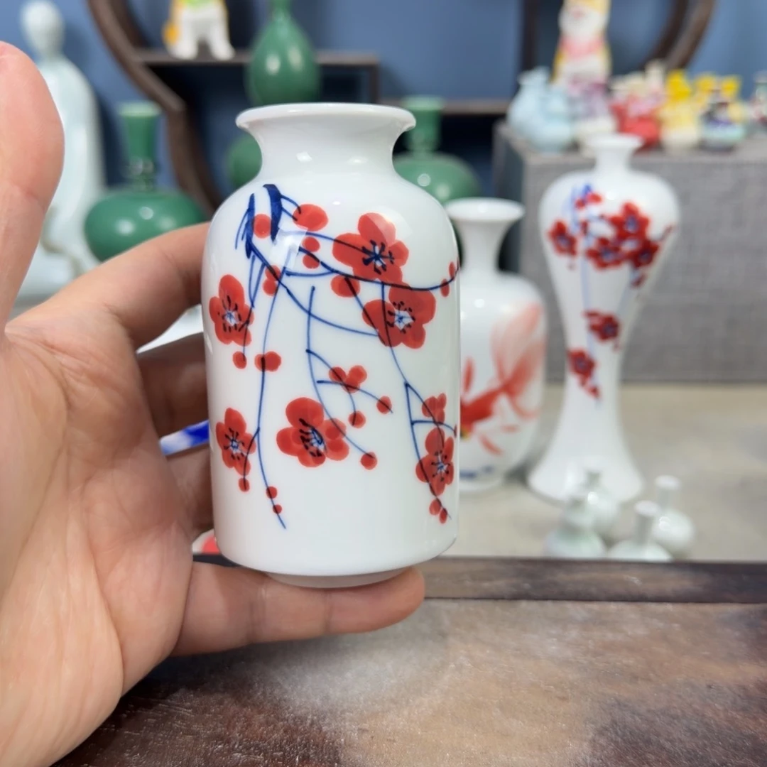 陶瓷手工小花器摆件