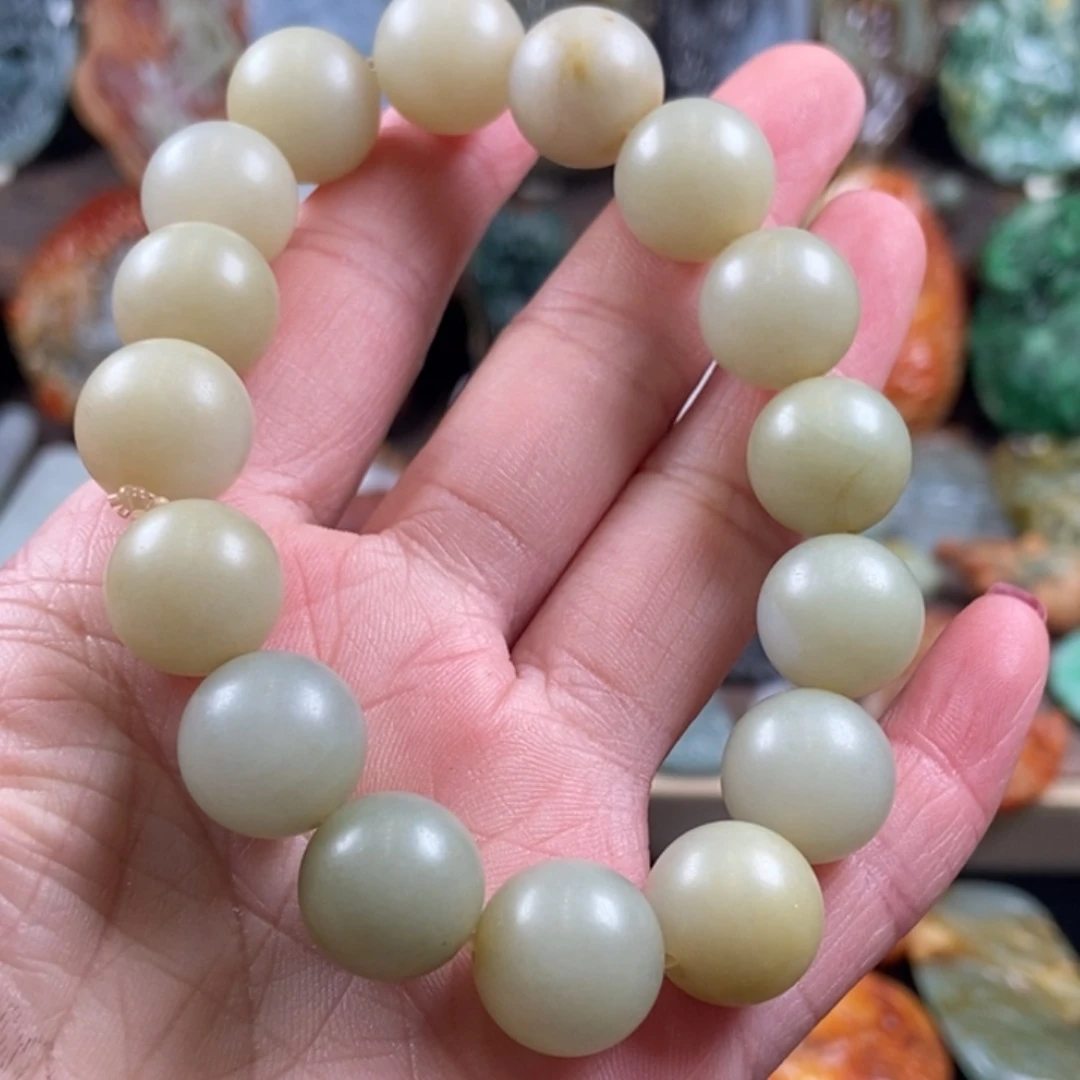 翡翠未镶嵌手串腾冲老料翡翠手串