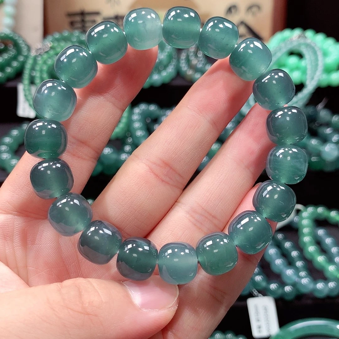 未镶嵌手链翡翠卡12