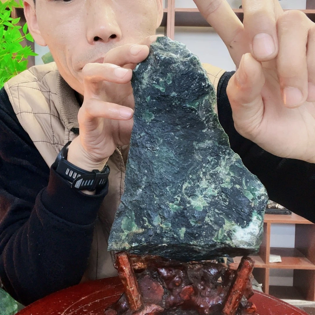 蛇纹石玉合金珠宝半成品