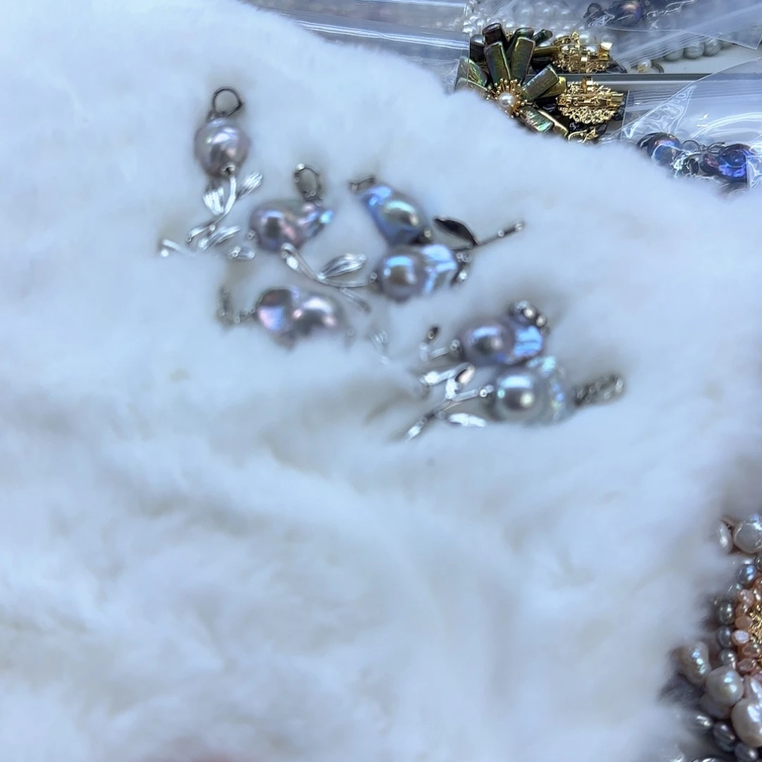 未镶嵌项链定制12淡水珍珠