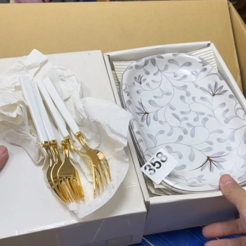瓷片摆件工艺品瓷器摆件777