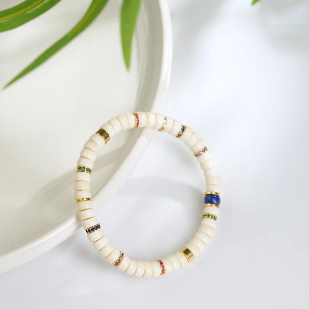 壹加田田 | 手工设计猛男直切时尚单圈手串多样性发一