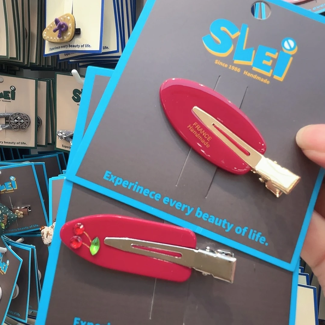 非金属布艺1222发夹2个