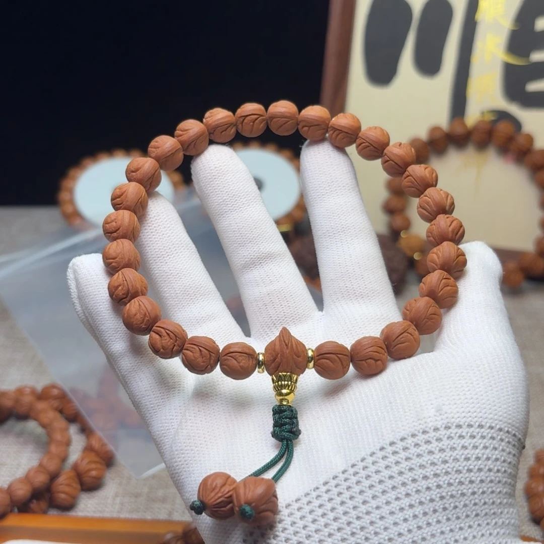 是****?陕西秦岭龙纹桃核