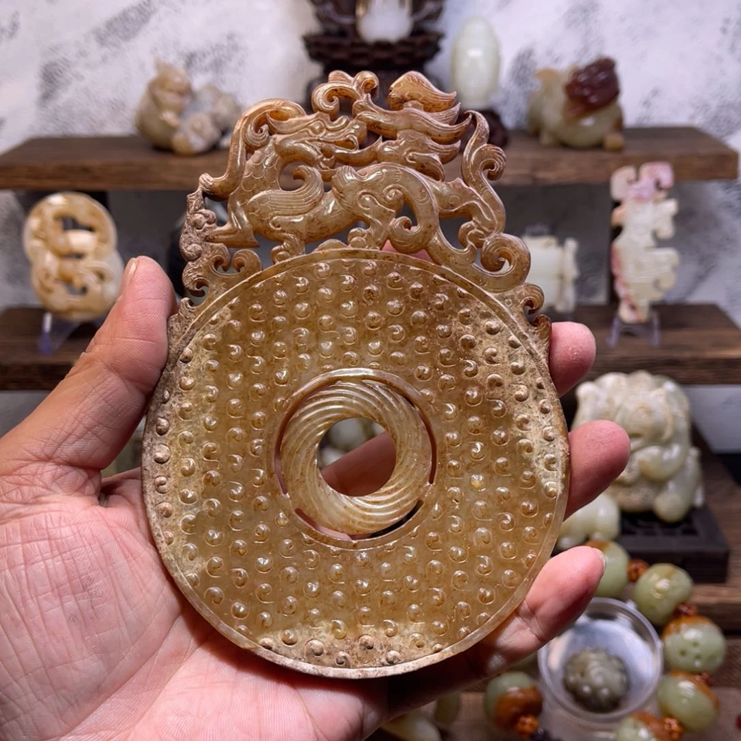 和田玉挂件未镶嵌用****8