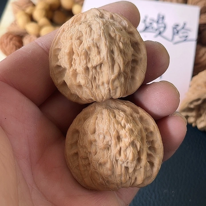 文玩核桃把件38尺公子帽