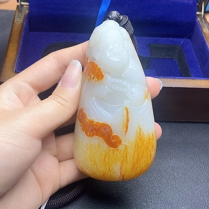 和田玉挂件未镶嵌N