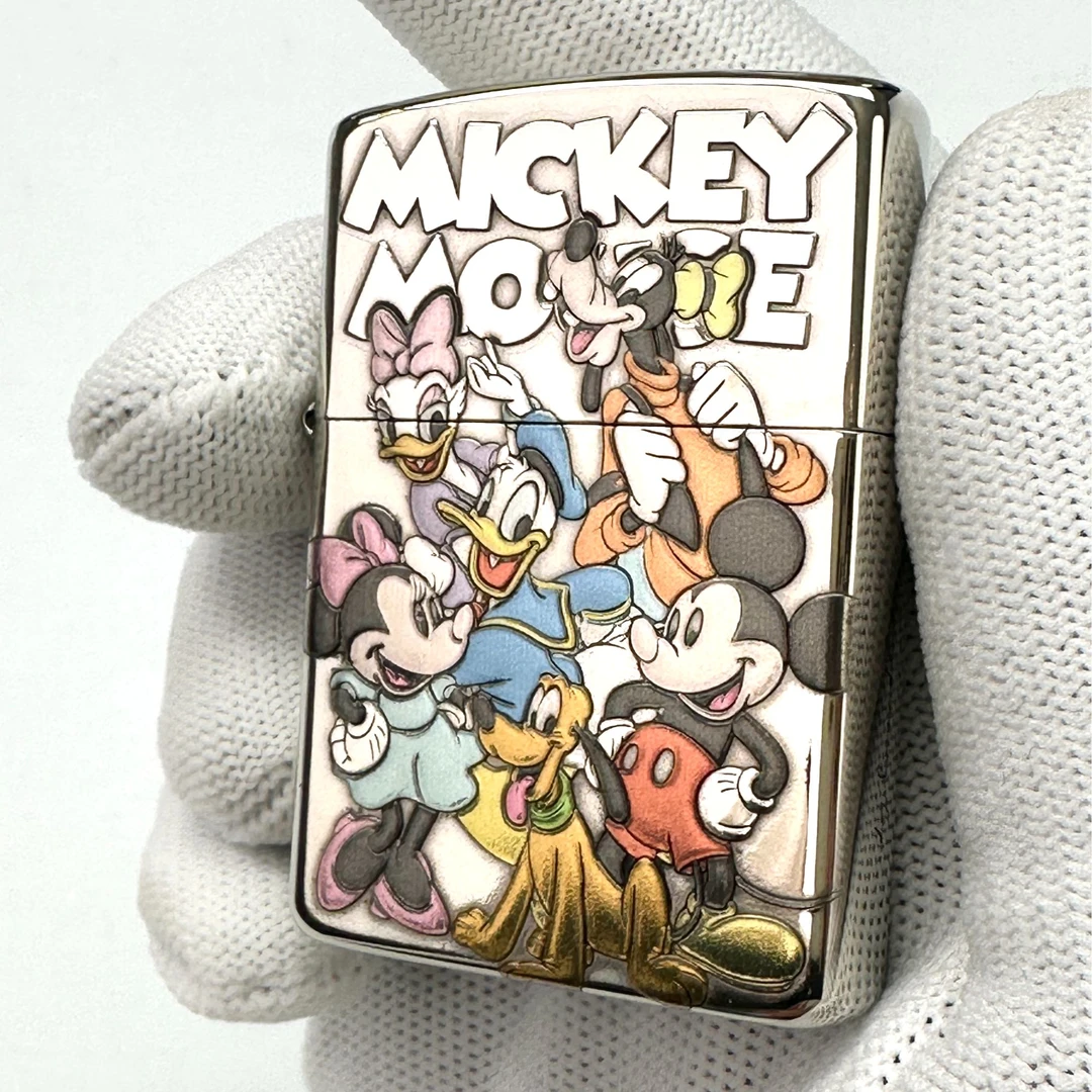 【米老鼠】3D浮雕真空电镀 创意打火机 全新无油 ZK057