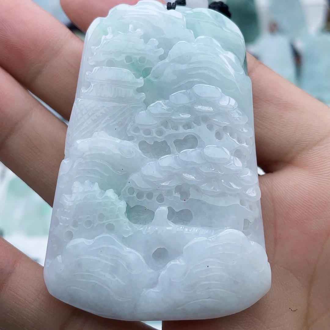 颈饰未镶嵌翡翠翡翠