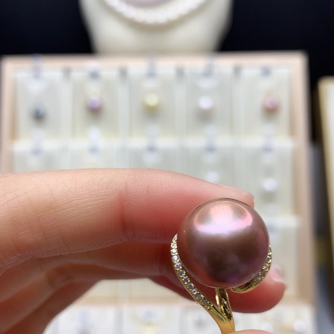 颈饰淡水珍珠合金