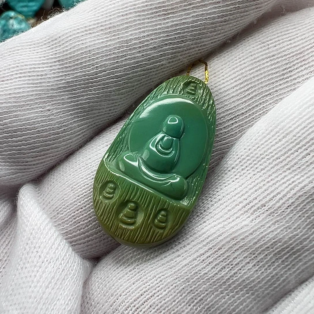 绿松石配饰未镶嵌