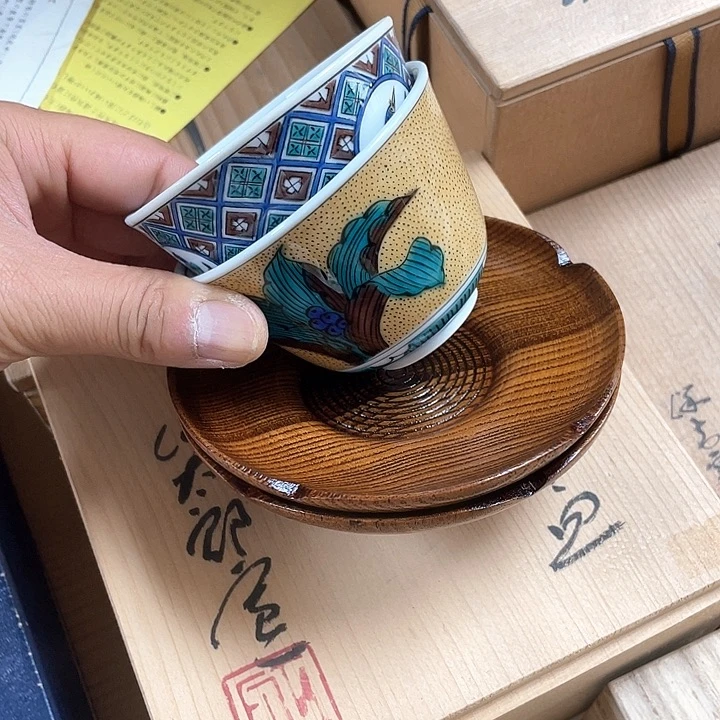 瓷片001 一人直播，看品直播间说序号