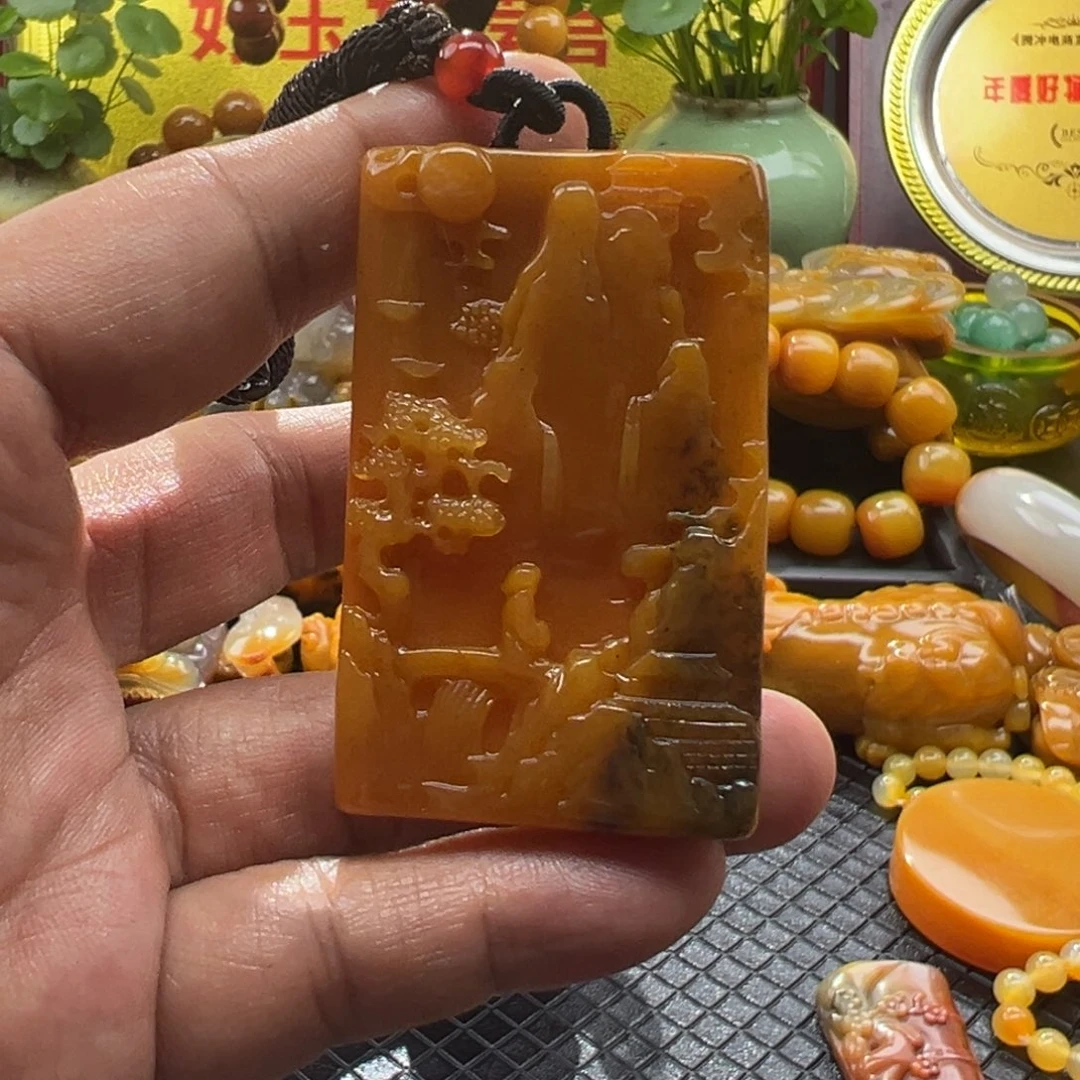 石英质玉未镶嵌颈饰