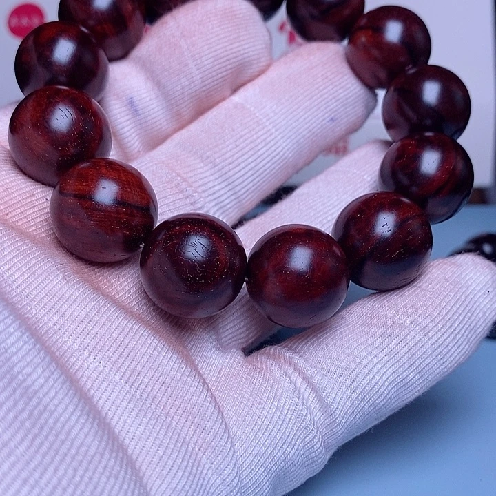 檀香紫檀（小叶紫檀）手串/手链换**情18水波