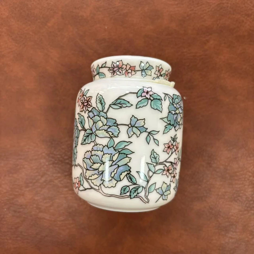 花花茶叶罐小号的