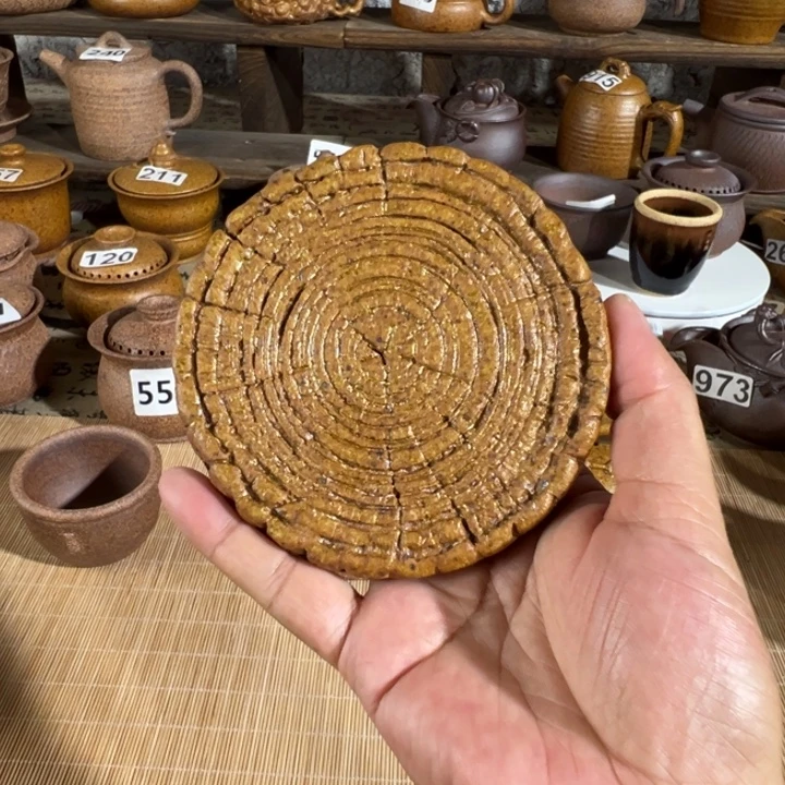 缸杯垫原谷烧高温粗瓷