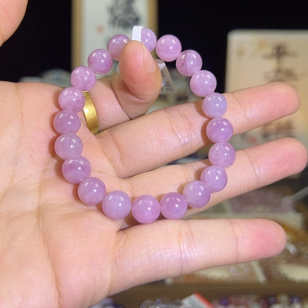 手链未镶嵌水晶紫马粉