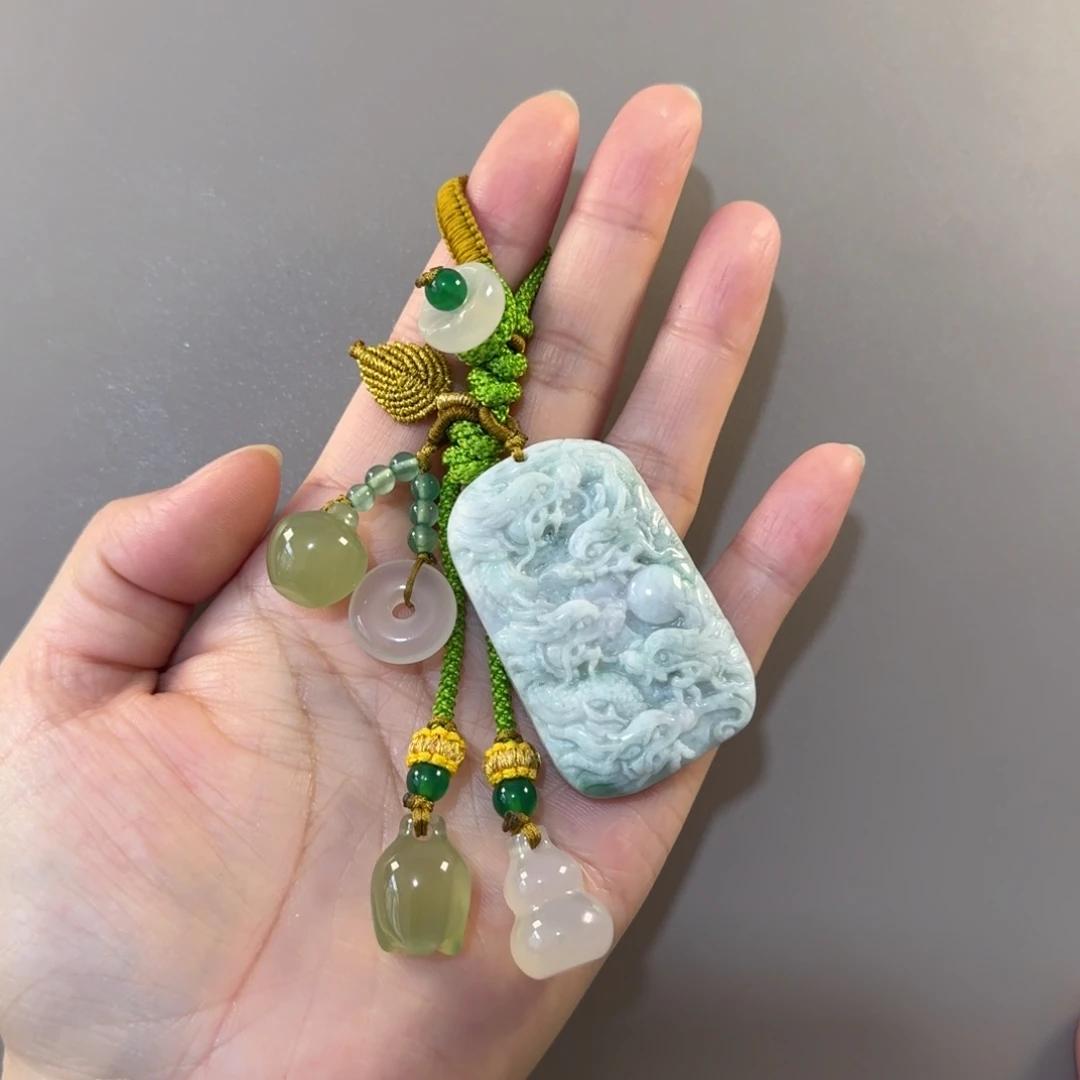 未镶嵌钥匙挂件玛瑙/玉髓