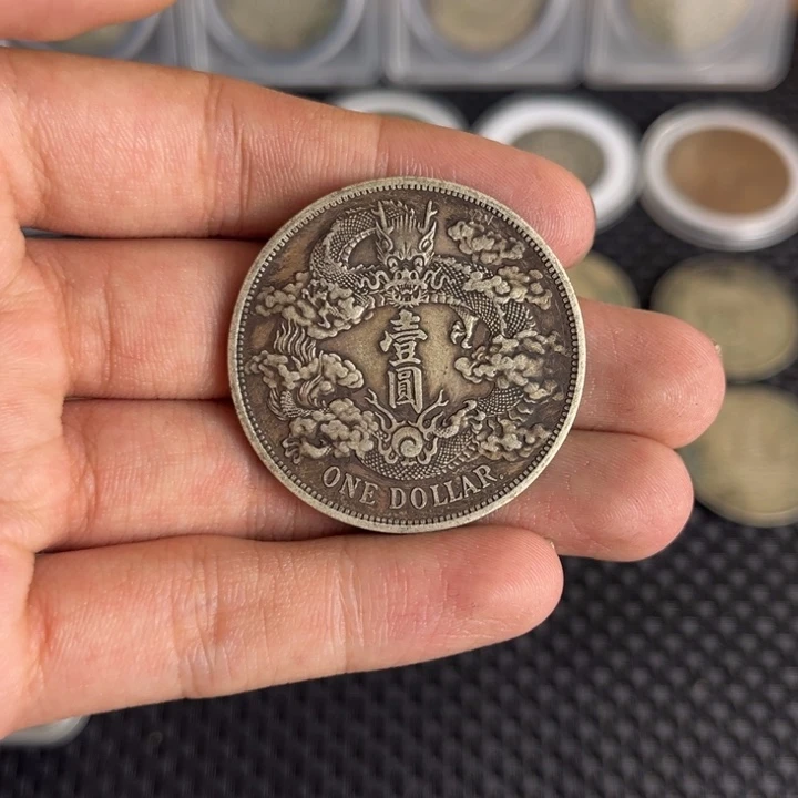 金属大头龙洋船洋工艺品