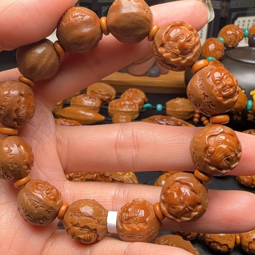 【闪购商品】手串/手链橄榄核包衣十八罗汉