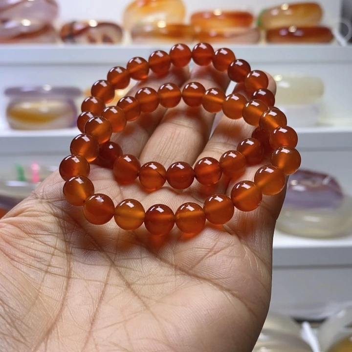 玛瑙/玉髓手链未镶嵌风*艳